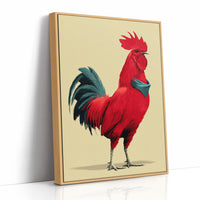 Scarlet Rooster Stance