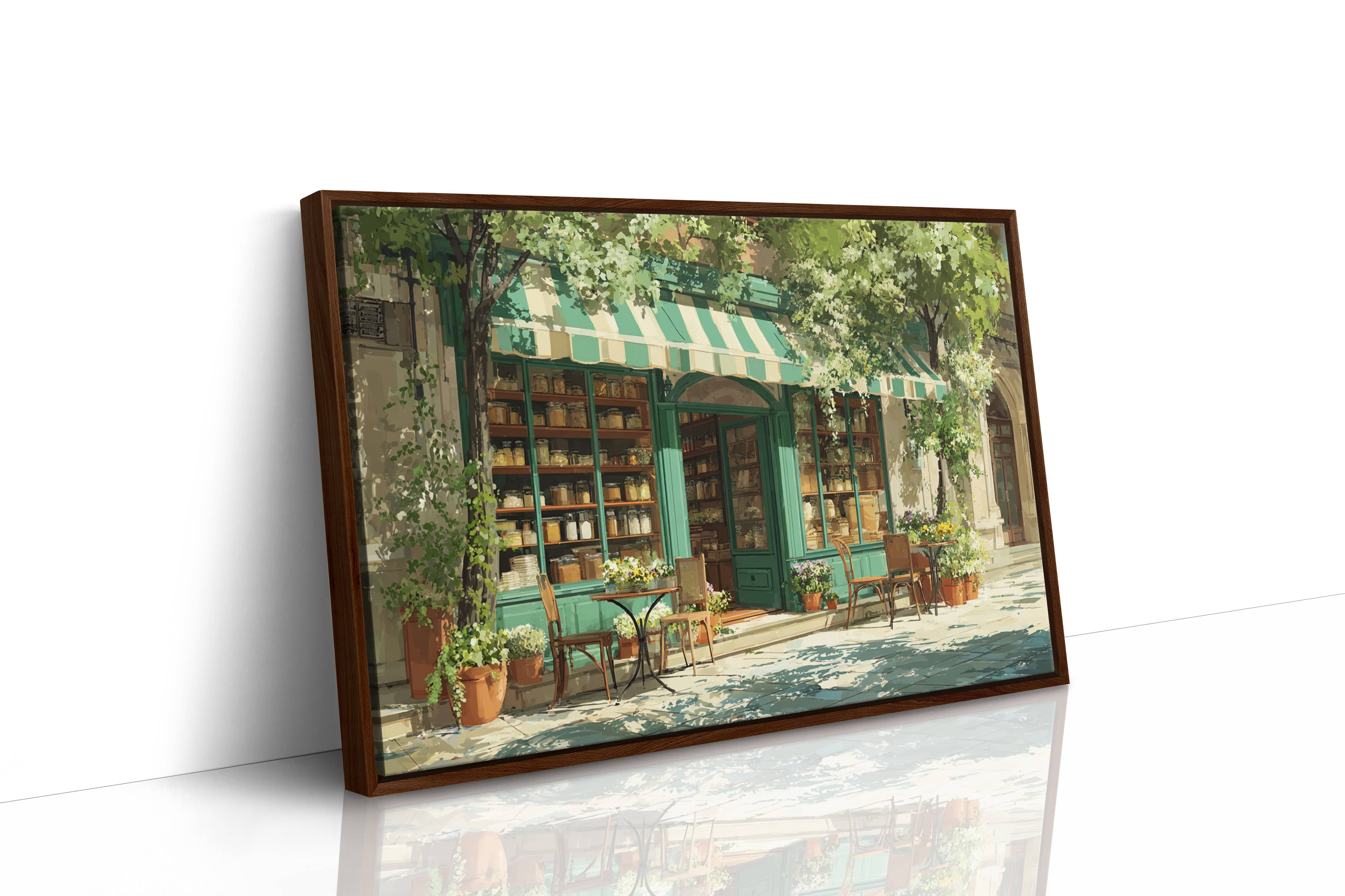 Summer Spills Into Corner Cafe