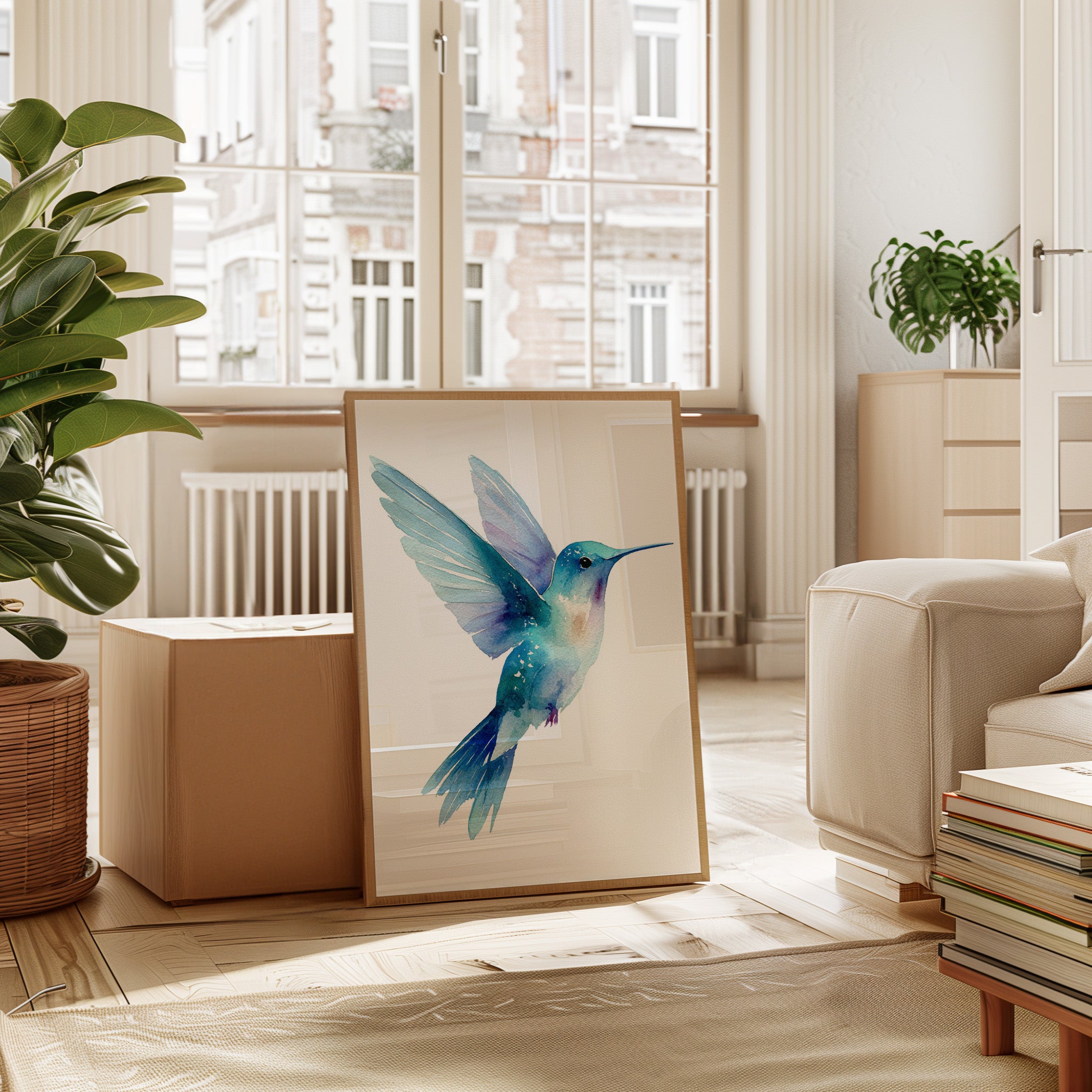 A Dance of Colors in Flight