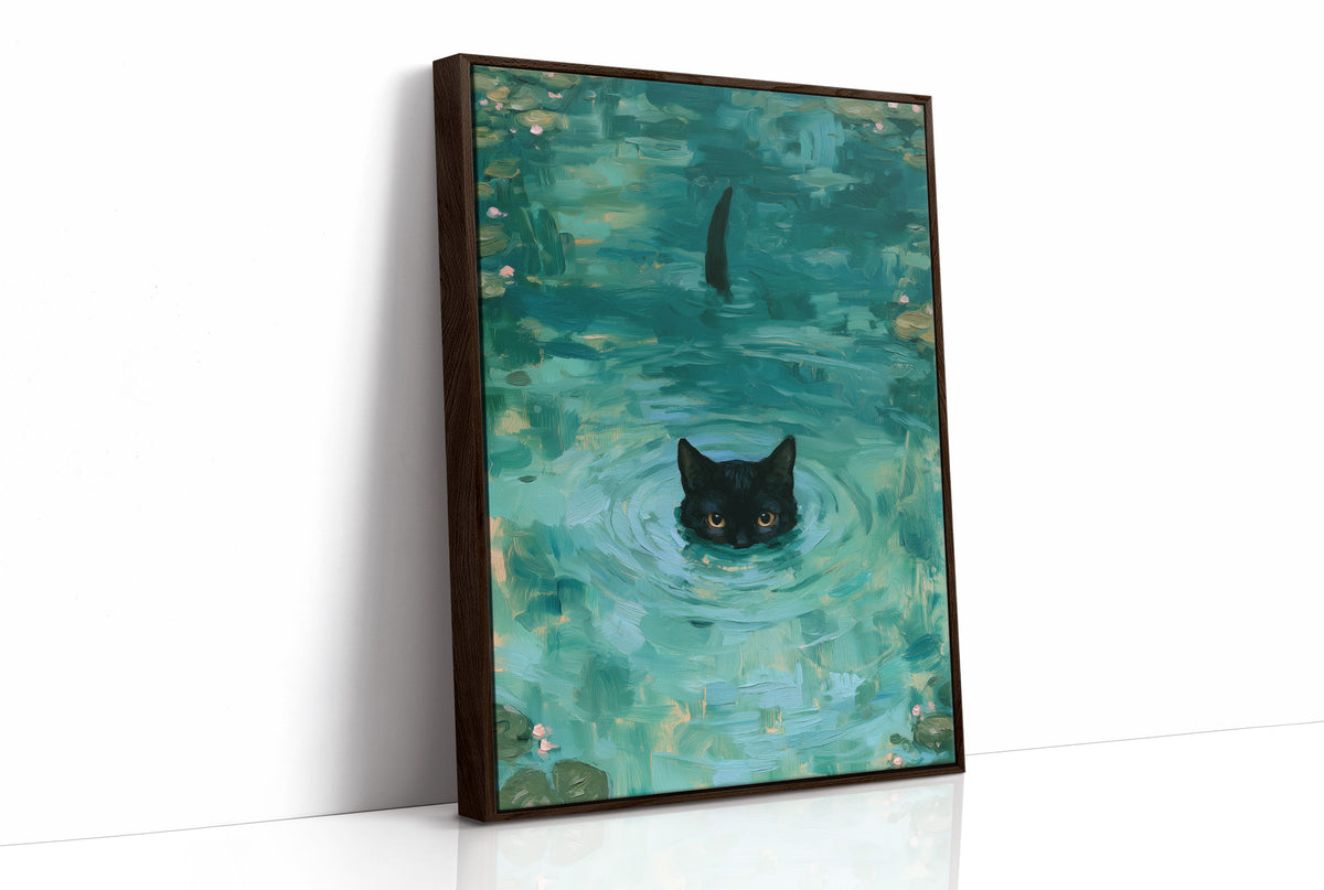 Something Fluffy This Way Swims