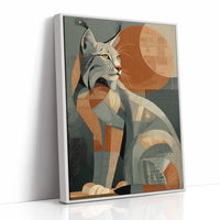 Lynx Beneath a Copper Moon