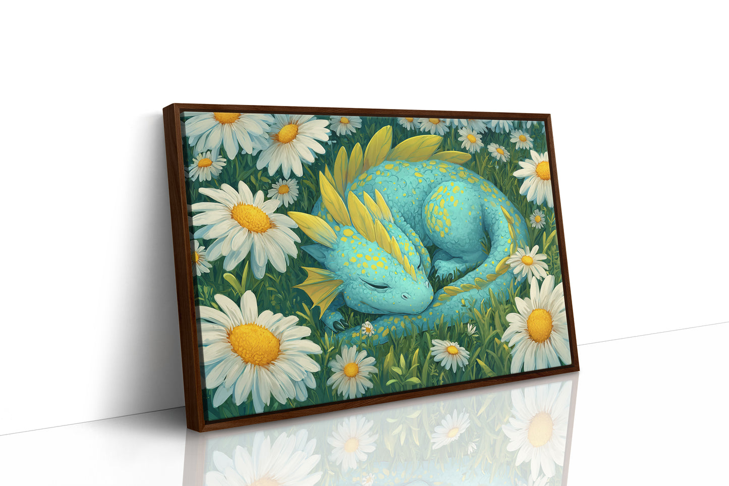 Daisy Dragon Dreams In Spring