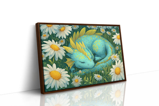 Daisy Dragon Dreams In Spring