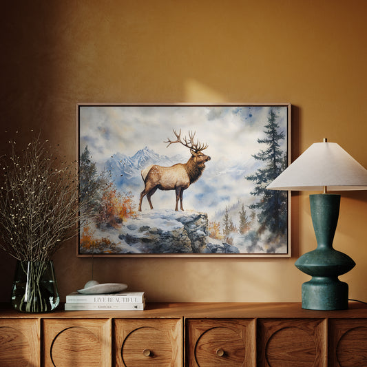 Winter Majesty Claims Mountain Peak