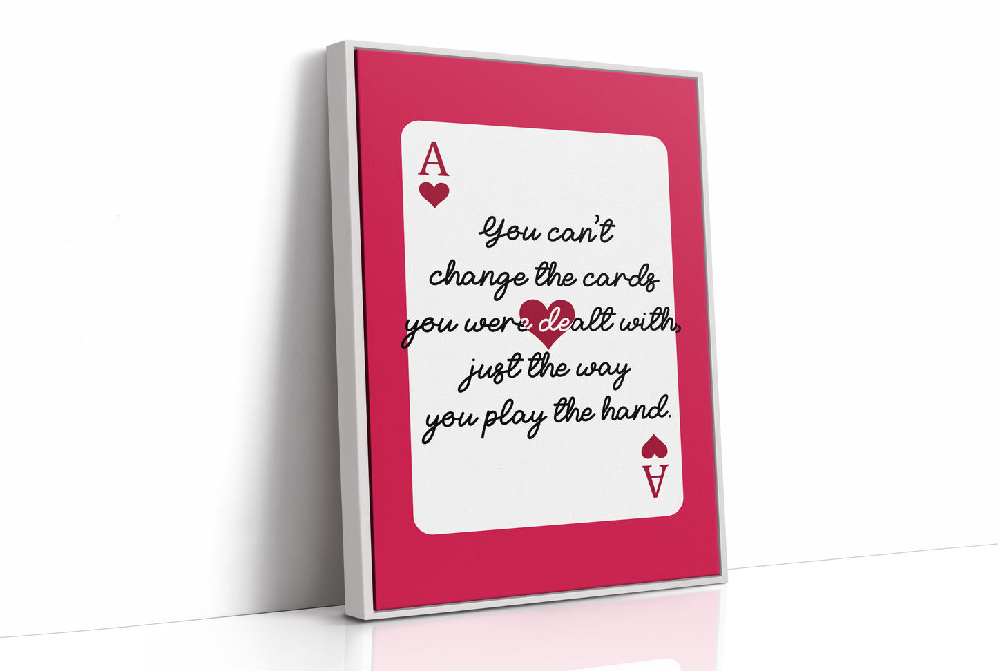 The Hand Is Yours to Play