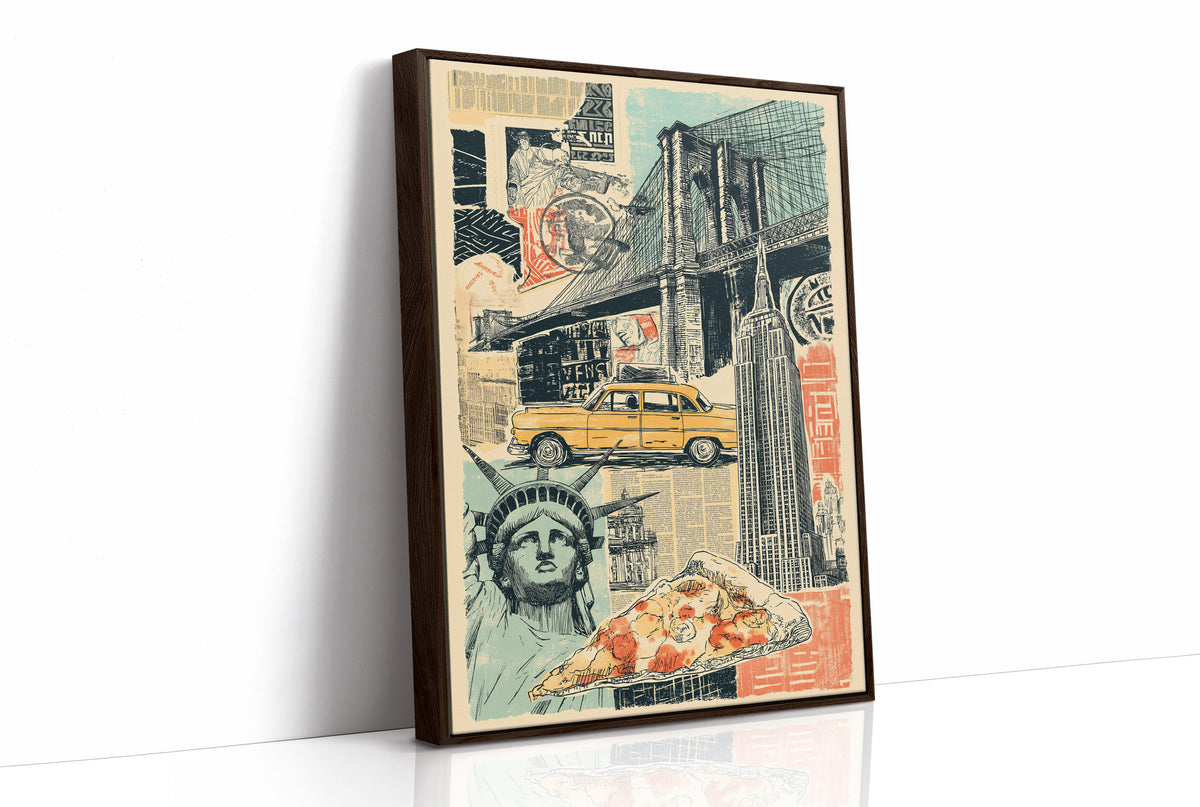 New York City: Screen Print Collage