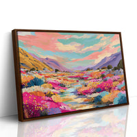 Desert Stream Paints Wild Gardens