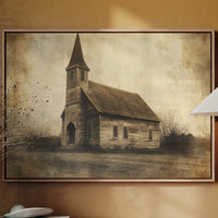 Weathered Faith Stands Against Time