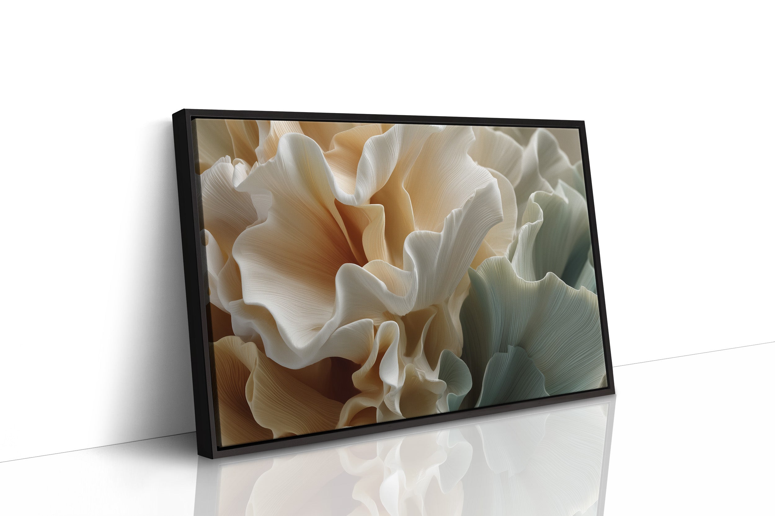Petals Unfold Like Silk Ribbons