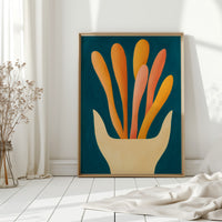 Sunlit Fingers Reach For Sky