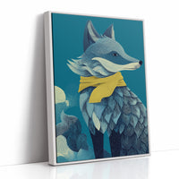 Fox Wrapped in Moonlight