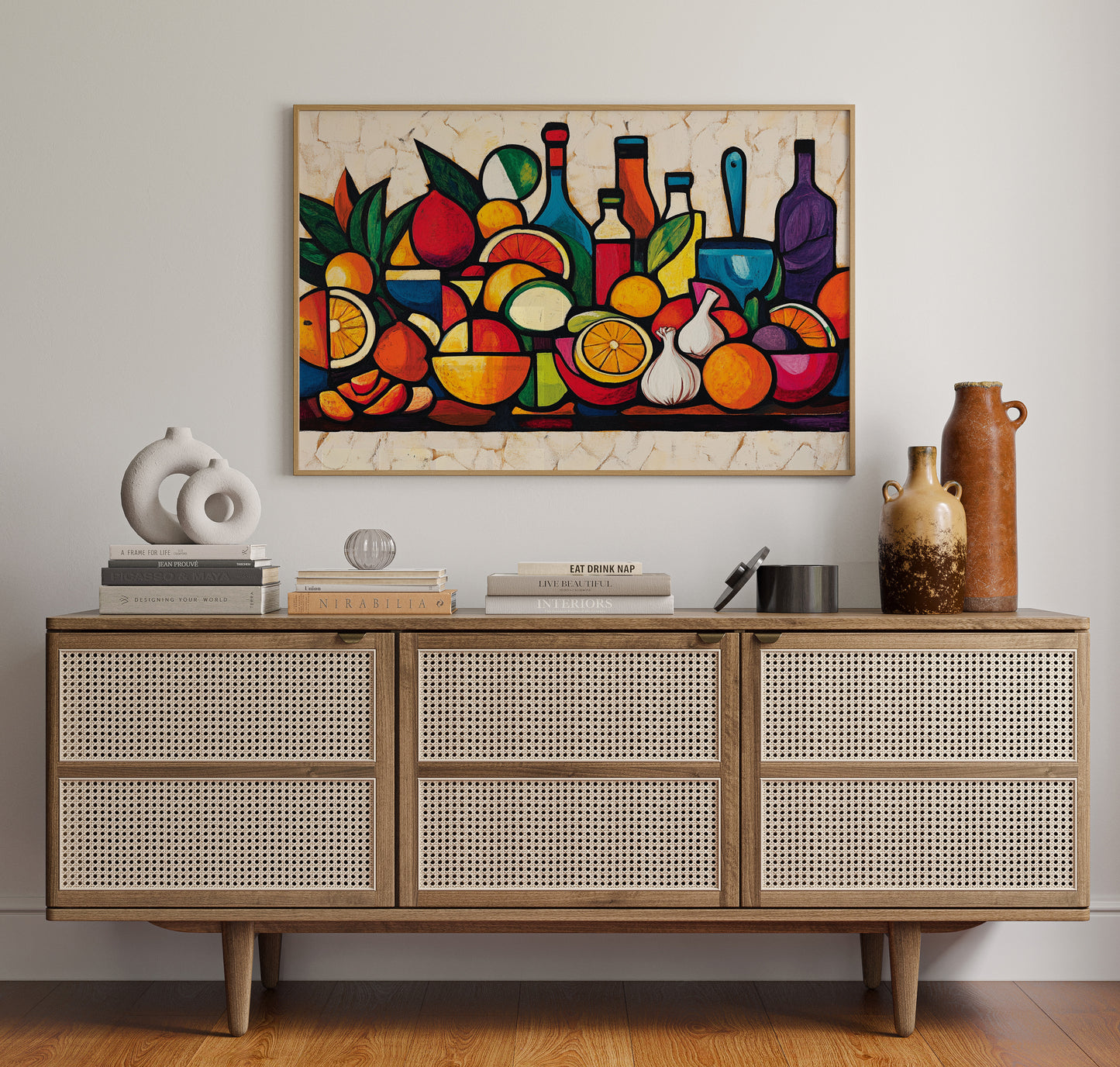 Citrus Symphony On Kitchen Counter