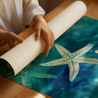 Celestial Navigators in Azure Depths