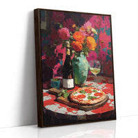Pizza and Peonies