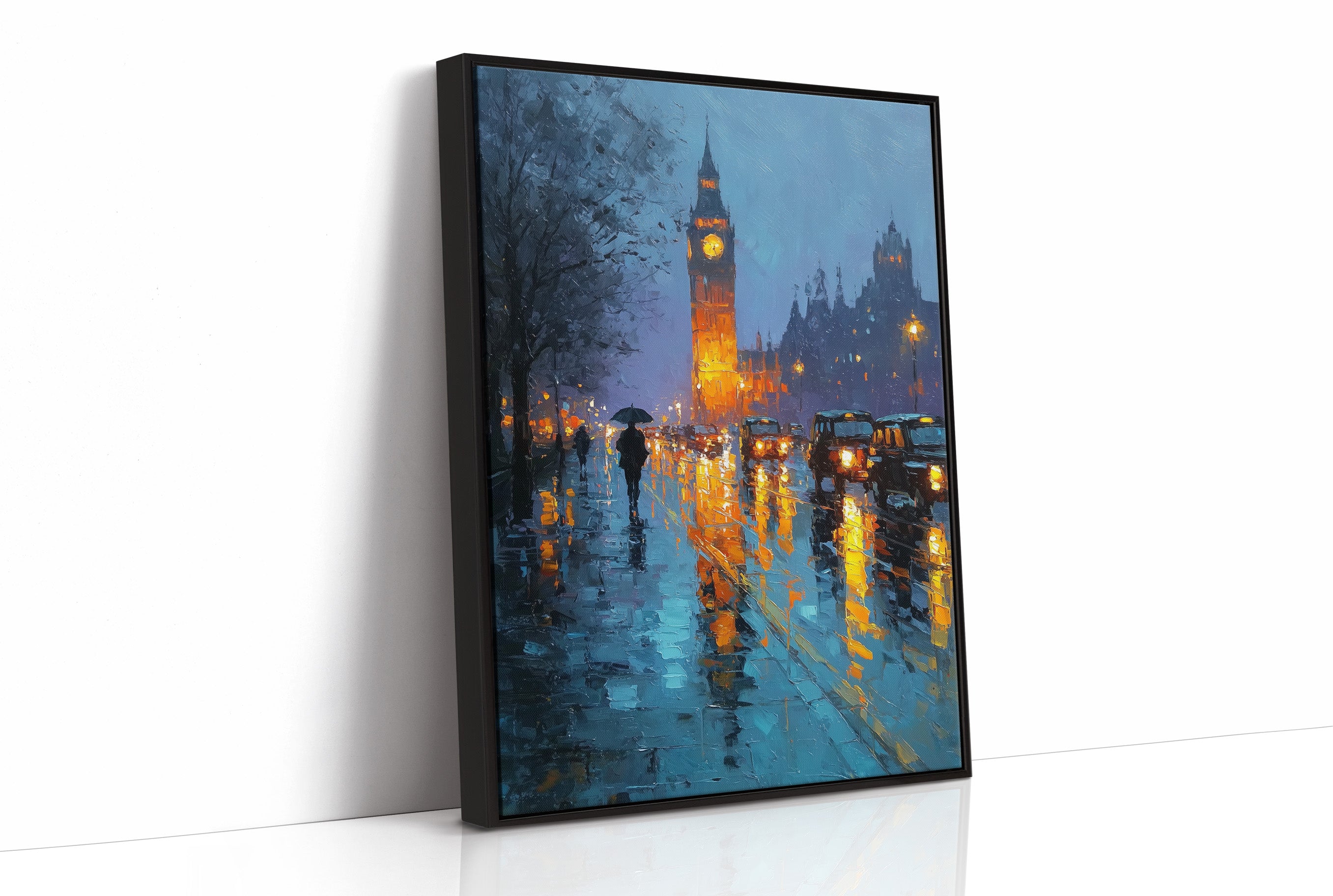 London Glows When It Rains