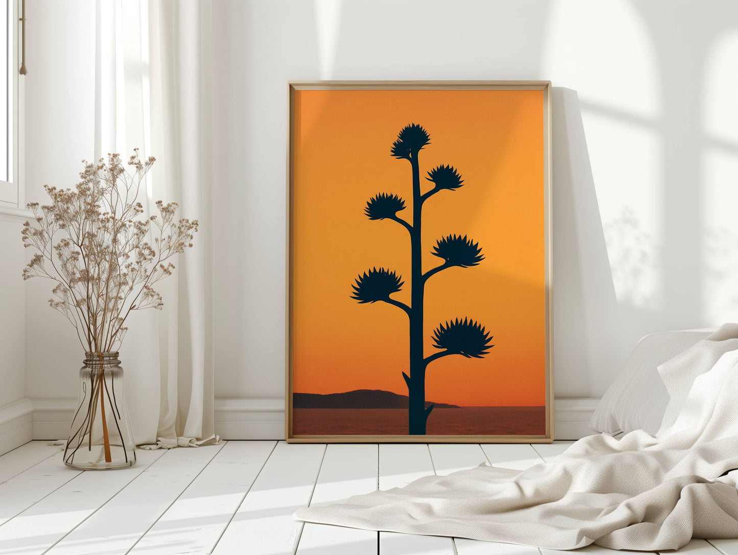 Desert Century Plant Meets Dusk