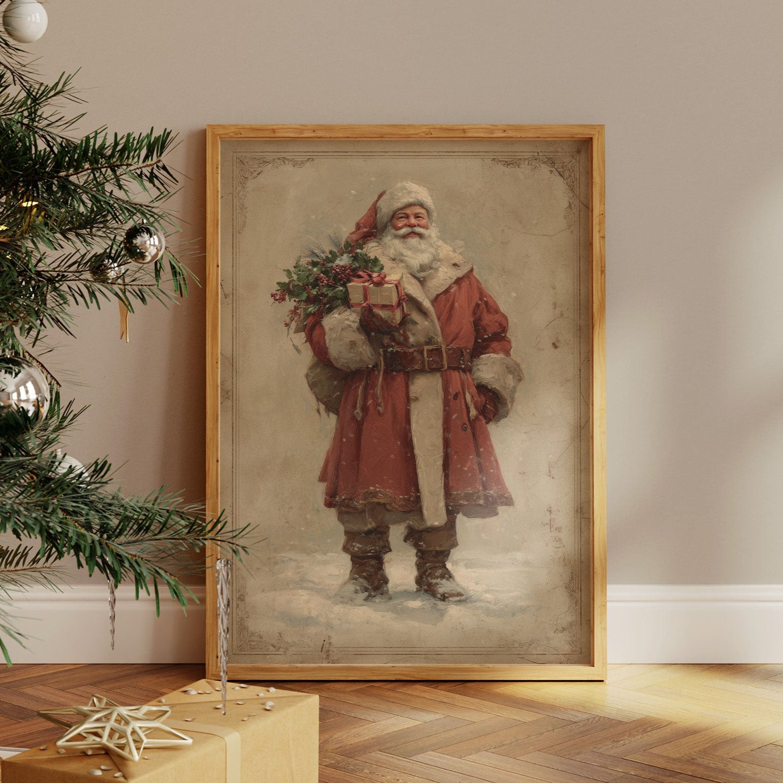Vintage Holiday Magic Glows Tonight