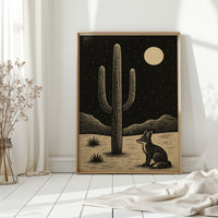 Fox and the Saguaro