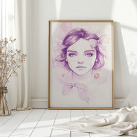 Lavender Lines Trace Spring Memories
