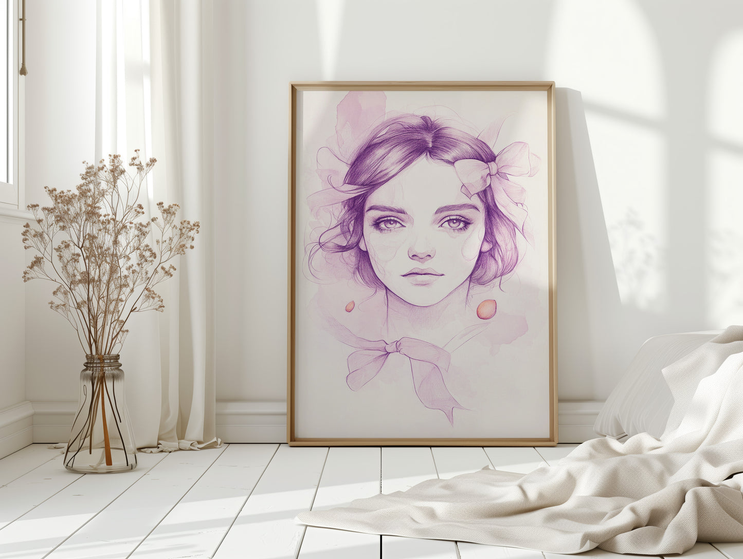 Lavender Lines Trace Spring Memories