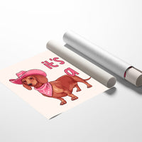 Its Been a Long Day Cowgirl Dachshund