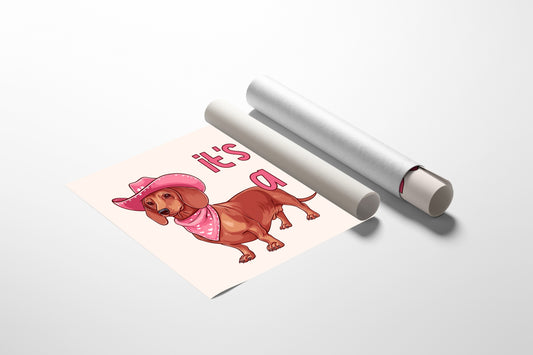 Its Been a Long Day Cowgirl Dachshund
