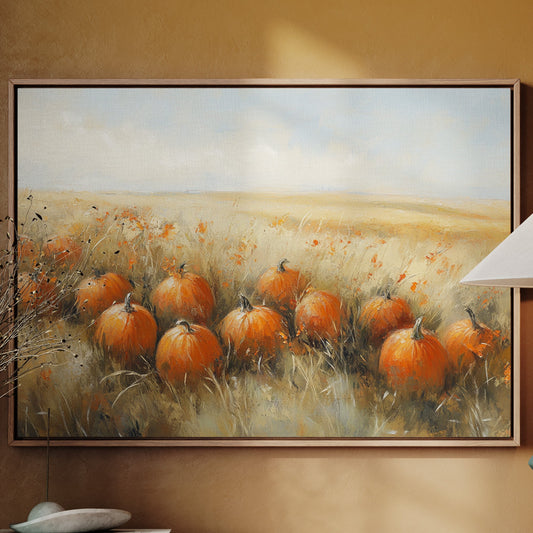 Autumn's Treasures Rest In Golden Fields