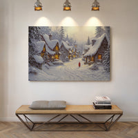 Winter Village Glows With Stories