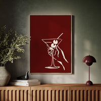 Martinis Dance On Burgundy Nights