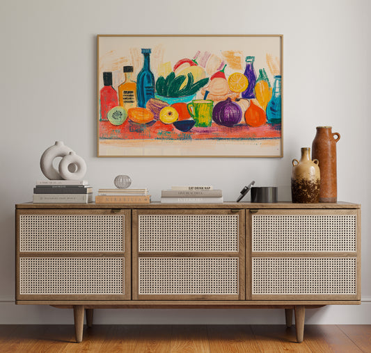 Kitchen Stories In Rainbow Hues