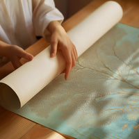 Seafoam Memories In Wooden Frame