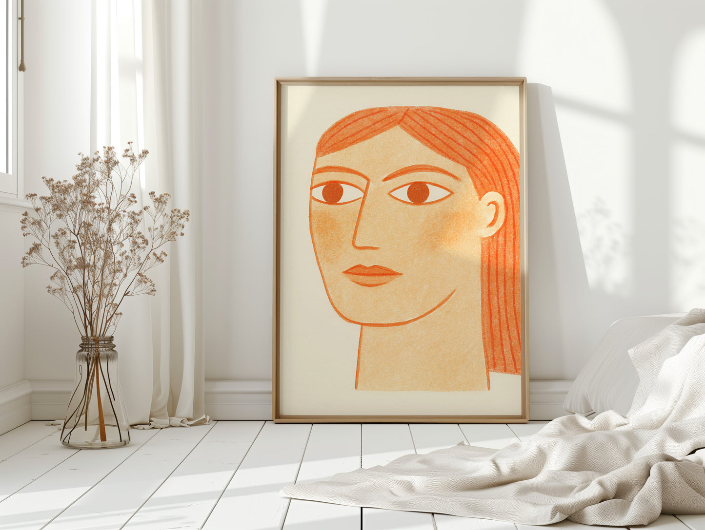 Coral Lines Draw Modern Grace