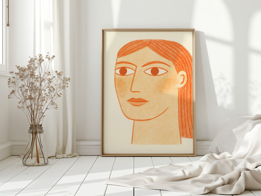 Coral Lines Draw Modern Grace