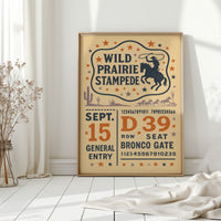 Wild Prairie Stampede Ticket