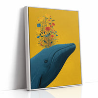 Whale Blooming Wildflowers