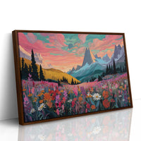 Alpine Meadows Catch Fire At Dawn
