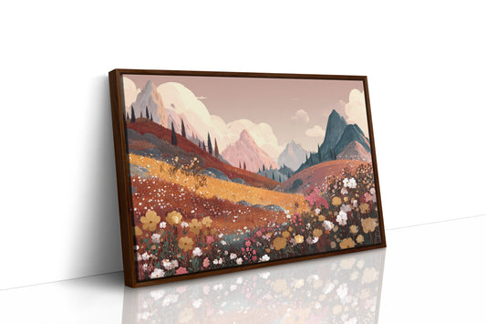 Alpine Meadows Bloom In Gold