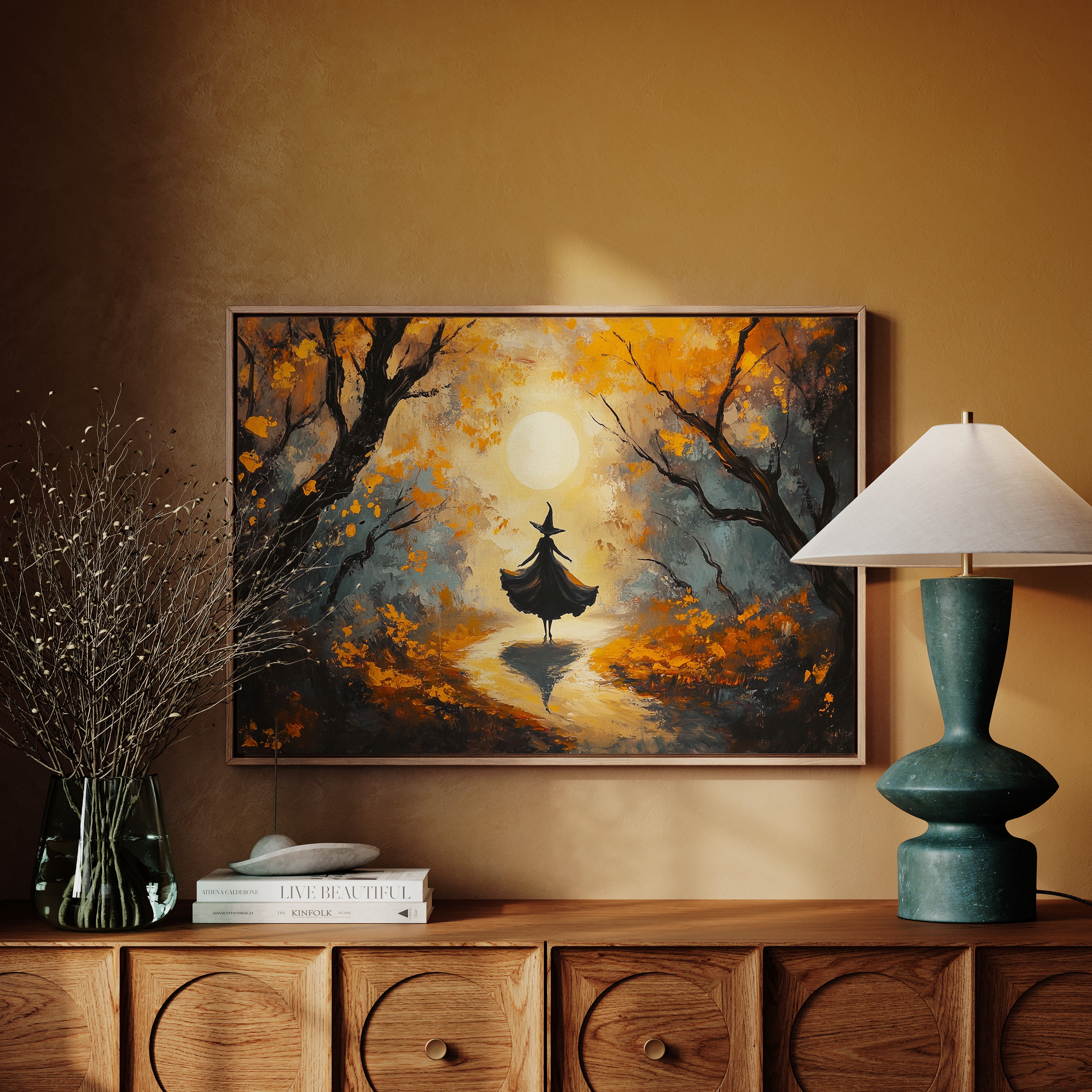 Autumn Moon Casts Magic Spells
