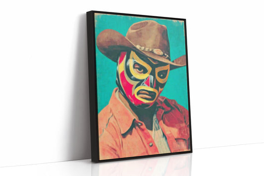 The Masked Cowboy Stands Tall