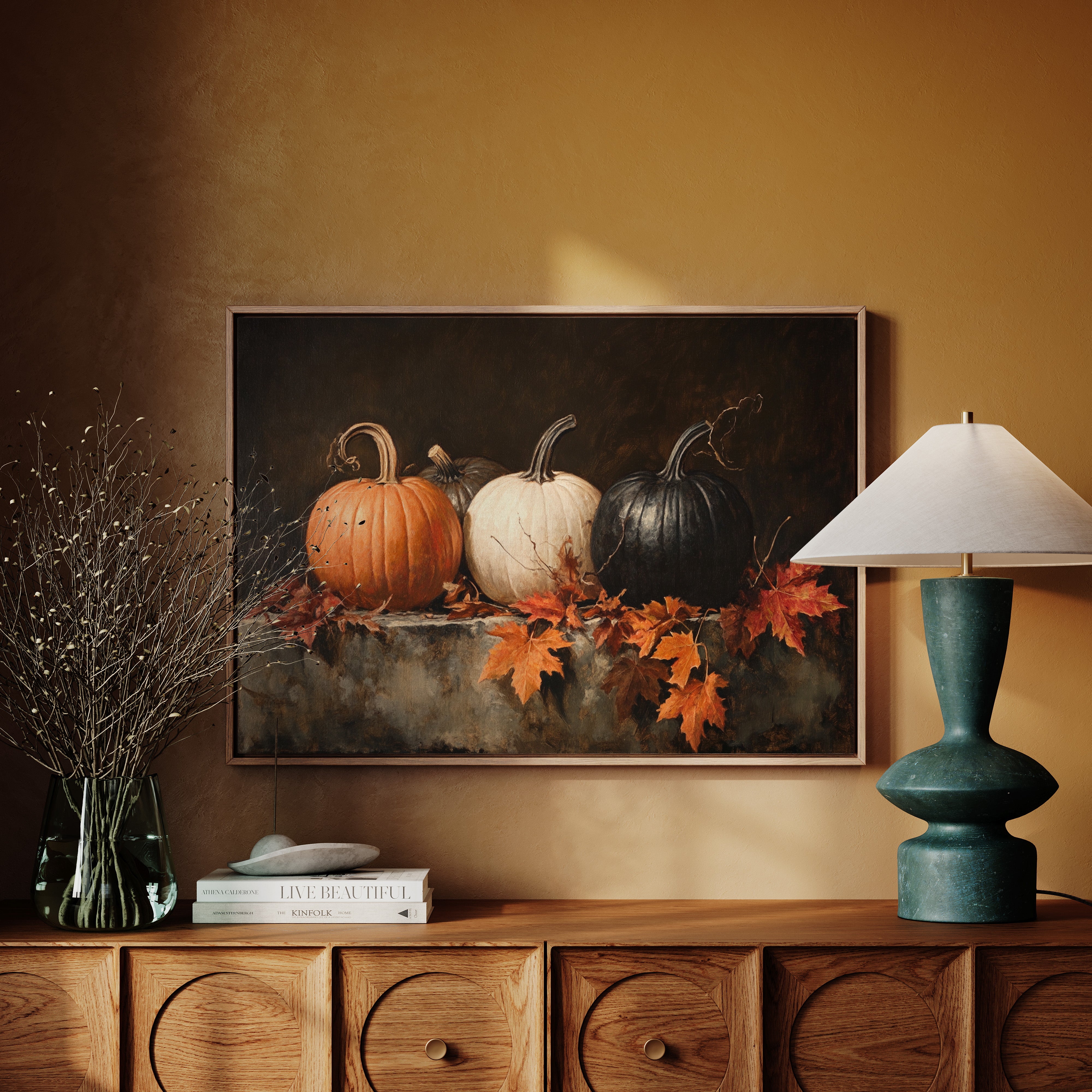 Autumn's Palette On Stone Edge