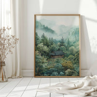 Mountain Mist Shelters Ancient Temple