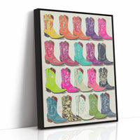 Rainbow Boots Paint Desert Stories