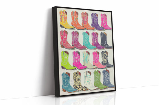 Rainbow Boots Paint Desert Stories