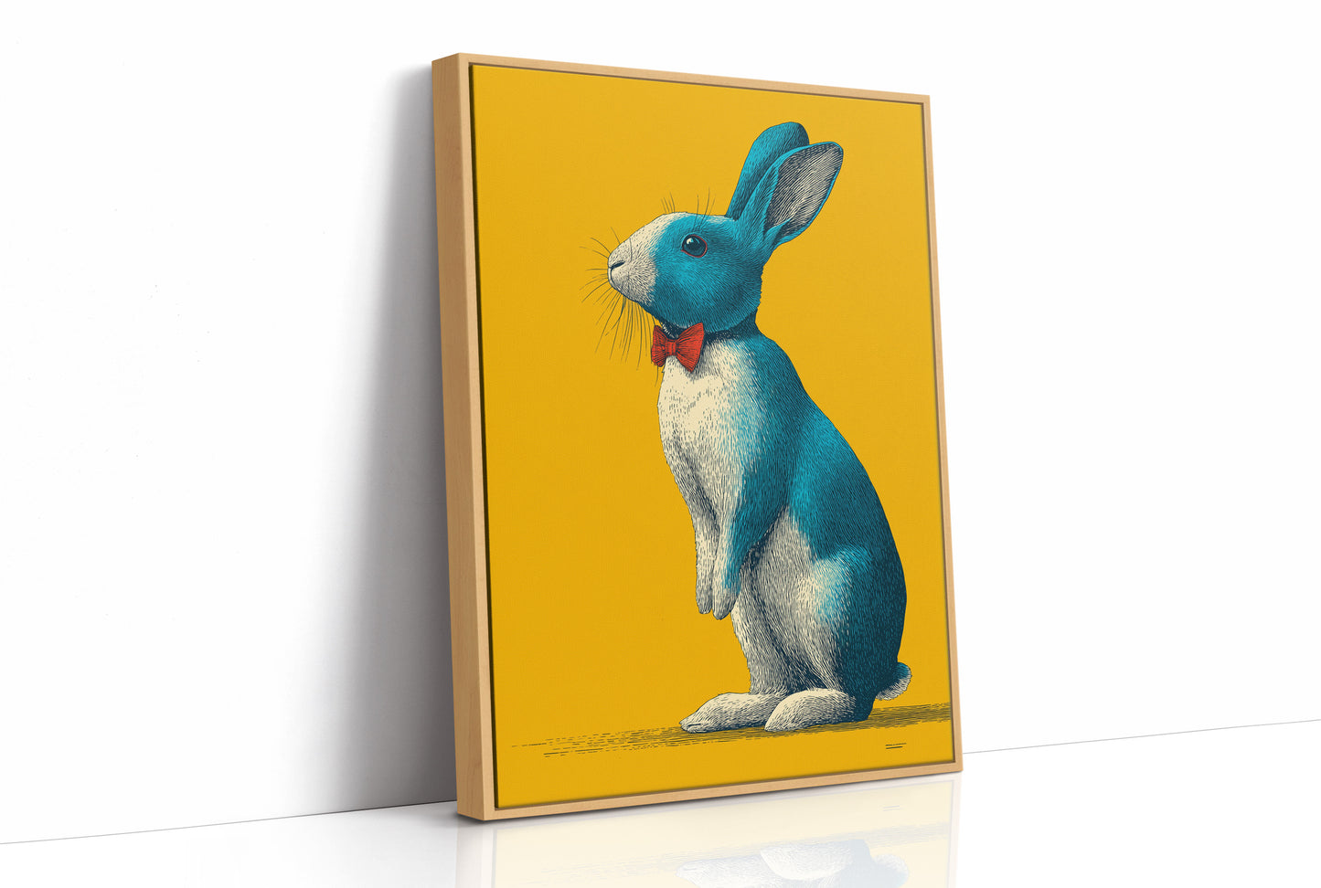 Blue Rabbit, Red Bow Tie