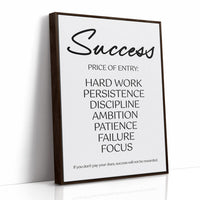 Success: Elegant Script Price of Entry