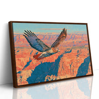 Red-Tail Over the Canyon