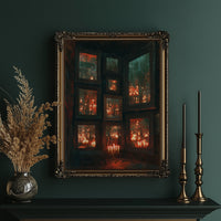 Infinite Candlelit Reflections