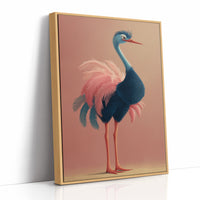 Sleepy Ostrich, Feathers Aflutter