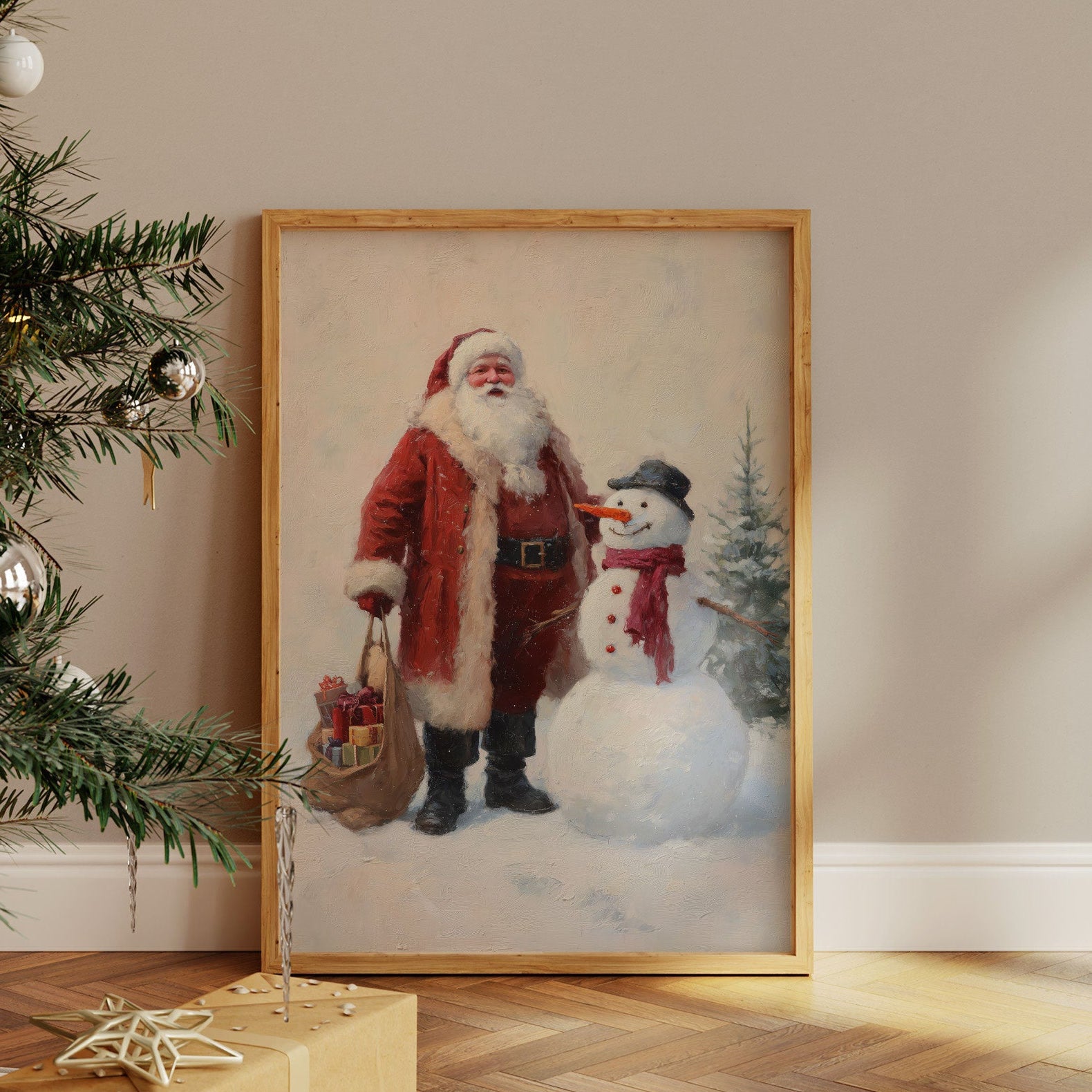 Winter Friends Share December Light