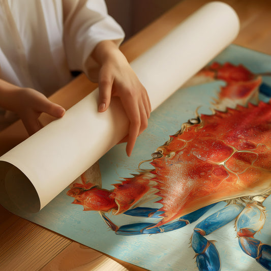 Coastal Guardian In Vibrant Repose